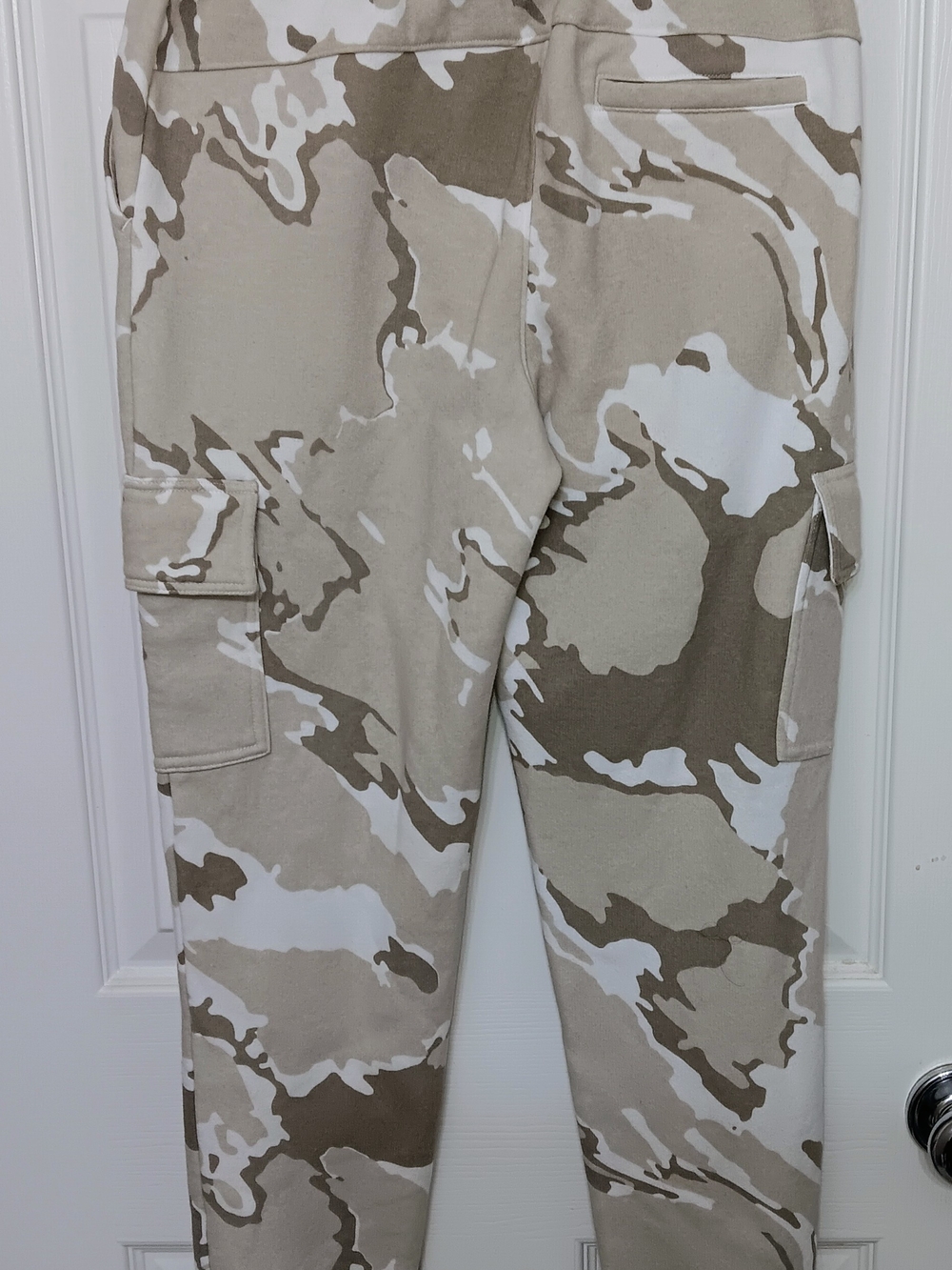 Xersion Boy's Desert Camo Cargo Pants - Beige & White